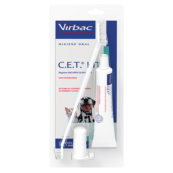 atravesar Recuerdo Teseo C.E.T.® KIT | Cepillo dental para perros y gatos
